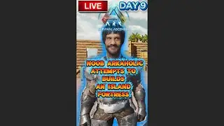 🔴LIVE - | NOOB ARKAHOLIC | Ark: Survival Ascended Day 8 | FULL SCREEN STREAM AVAILABLE ON CHANNEL