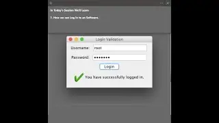 Learn How to Create a Login Page Work Using Your Credentials | Netbeans Drag & Drop Functions.