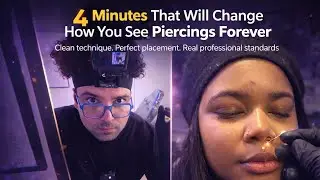 Medusa Piercing &mdash; Best Result | Full Process in 4K (3 Cameras)