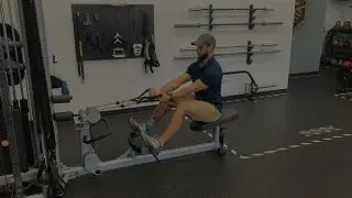Cable Concentration Curl on Low Row