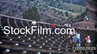 1955: Red Rocks amphitheatre playbill pop music group. MORRISON, COLORADO