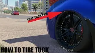 How to Stance/Tuck Tire - Forza Horizon 3 Tutorial