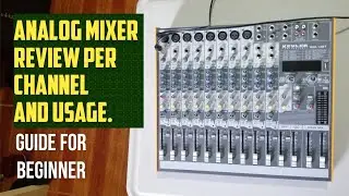 Analog Mixer Review for Beginner, New Kevler Mixer Review