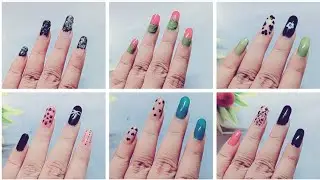 6 Beautiful nail art design for beginners ❤️ | Trending Nailart designs 2026