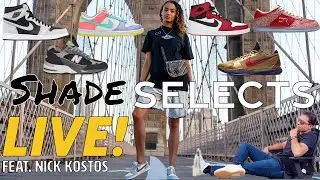 SHADE SELECTS LIVE, эпизод 10 с участием Ника Костоса: Jordan 1 Shadow, NB Slam Jam, Aime Leon Dore x Porsche