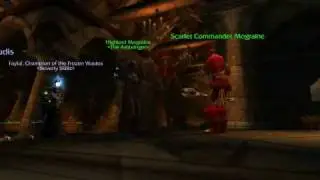 Ashbringer event + sound of end quest Deathknight!