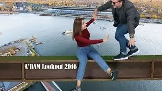 Amsterdam. A'DAM Lookout.
