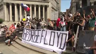 Hear from protesters at Foley Square