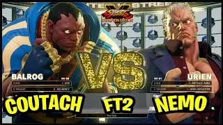 SFV CE - Coutach (Balrog) vs Nemo (Urien) - Fighting Games Replays🔥