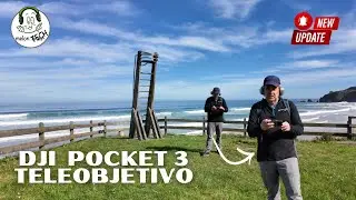 Dji Pocket 3 ¿TELEOBJETIVO?  NUEVA Actualización Gran PERO..........