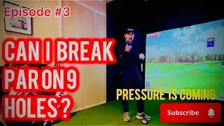 Can I Break Par on 9 Holes &ndash; Episode #3  Grand Island Golf Club ⛳️Epic round ....😤