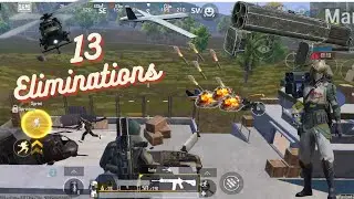 13 Eliminations | #bgmi full payload gameplay | M202💥+ M416 #gaming  #payload #pubgmobile