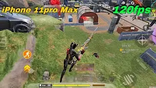 iPhone 11 Pro Max 120fps Feels So Smooth In COD MOBILE | Aggressive CODM BR 120fps Gameplay