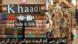 Khaadi Sale Low Price Suits and Silk Collection 2020