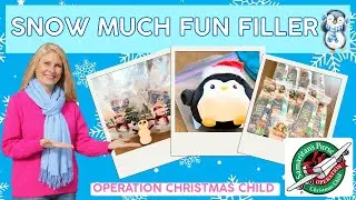 ⛄️Простой зимний наполнитель для коробок OCC