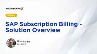 SAP Subscription Billing - Solution Overview