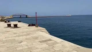 The Boom Defence over the Grand Harbour.  - Valletta Malta - ECTV