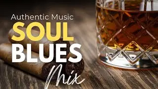 WHISKEY BLUES BACKGROUND | SMOKE & GUITAR VIBE | MIND CALM 🥃😌