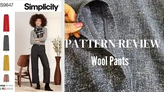 Simplicity 9647 | Pattern Review | DIY Trousers