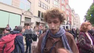 UK:G8 PROTESTS OCCUPY BUILDING
