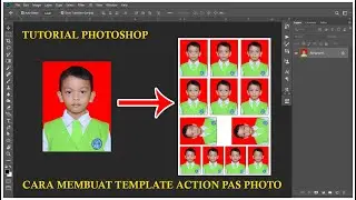 CARA MEMBUAT TEMPLATE ACTION PAS PHOTO DI PHOTOSHOP - TUTORIAL PHOTOSHOP