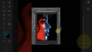 How to Create Duotone Effect in photoshop #adobephoto #shorts