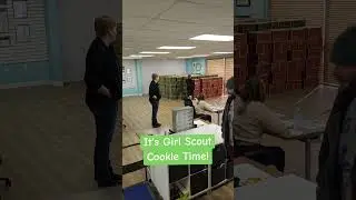 How long did it take to get Girl Scout Cookies into the office?