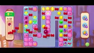Homescapes Level 492 Walkthrough || 7 Moves left || Cherry Red Tile Collectable