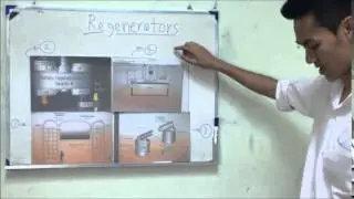 Regenerator and reheater and air preheater