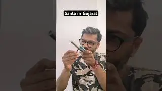 Santa in Gujarat 🎅#shorts #comedy #santaclaus #funny #comedyshorts #ytshorts #laugh