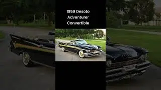 Wow 1959 Desoto Adventurer Convertible❤️❤️ #classic #desoto #adventurer #vintage #usa #Love ❤️❤️