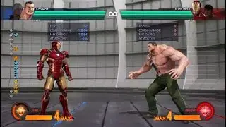 [MVCI] Dante/Haggar - DHC glitch w/1 meter into 10k health character kill