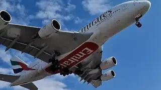 Emirates Sky King Airbus a380 is coming ✈️👌🙌👏😍