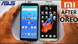 After Oreo Redmi Note 5 Pro vs Asus Zenfone Max Pro M1 - Extreme Speed#Battery charging/drain#Gaming