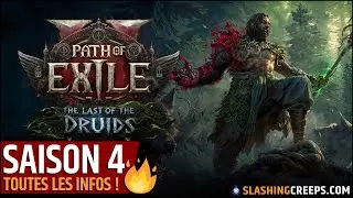 R&Eacute;SUM&Eacute; FEU DE CAMP PATH OF EXILE 2, saison 4 patch 0.4 the last of the druids !