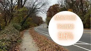 Marathon training 9.5% Be Smart
