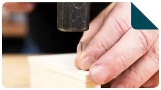Spijkeren van hout | Techniek in de werkplaats