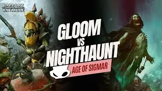 Age of Sigmar - Gloomspite Gitz VS Nighthaunt | RAPPORT DE BATAILLE