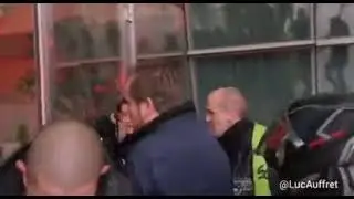 Paris Stock Exchange Attacked by French Protesters #paris #viral #stockmarket #stockexchanges