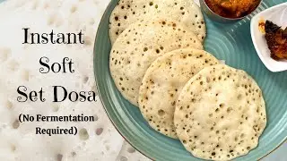 Instant Set Dosa | Instant Poha Dosa | Poha Dosa | Set Dosa