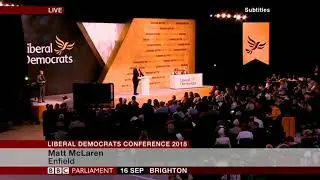 The case for Free Trade - speech by Matt J. McLaren