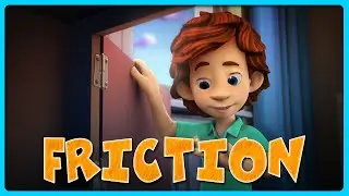 Friction 🛷 Oil Ne Banayi Mushkil! | Fixies Hindi | Reliance Animation | Animotion Media