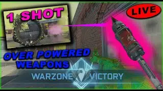 🟢 LIVE 🟢 WARZONE WITH THE SECRET 1 SHOT PSYCH GRENADE CROSS BOW! AND OTHER COOL BUILDS... COME CHILL