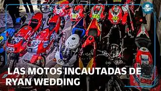 Las motos de lujo ligadas a Ryan Wedding, exol&iacute;mpico, se&ntilde;alado por narcotr&aacute;fico