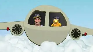 Flying an Airplane with Tim and Chica | Sunny Side Up Show | Sprout (2014)