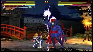 [4K] MUGEN: ETB – Sougetsu, Proto Sagat, Mr Sinister, Felicia vs Yuzuriha, P. Cell, Heita, Angelique