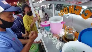 ANTRI !!! BELI ES CENDOL DUREN HARGA RP. 10 RIBU - INDONESIAN STEET FOOD