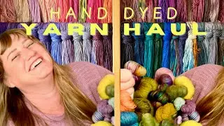 Local Hand Dyed Yarn Haul - Oregon, Montana, & Glacier National Park