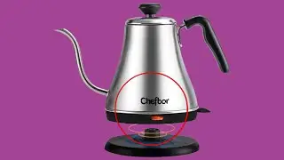 Electric Gooseneck Kettle 0.8L Pour Over Electric Tea Kettle