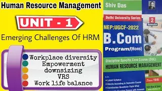 emerging challenges of hrm | bcom sem 2 du sol | human resource management unit 1